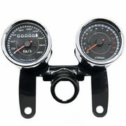 Raindrops Motorcycle Odometer Tachometer Speedometer Gauge 12v Universal Durable Supplies